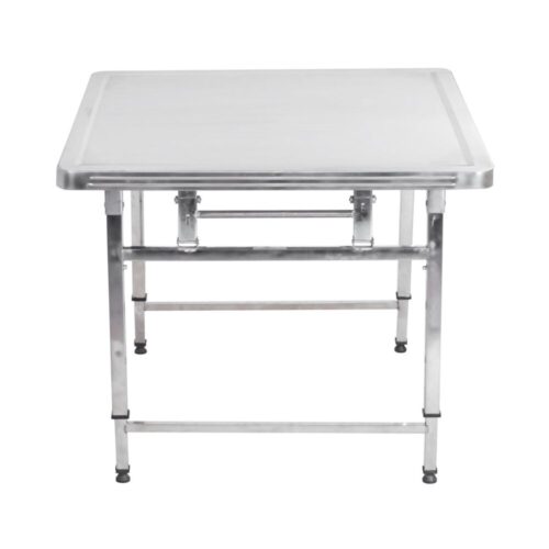 Bàn Inox Ceto chân xếp tăng đưa