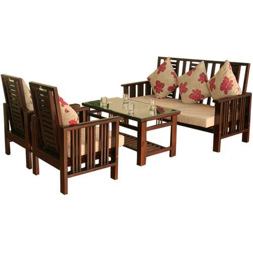 bộ Sofa gỗ Hòa Phát SF71