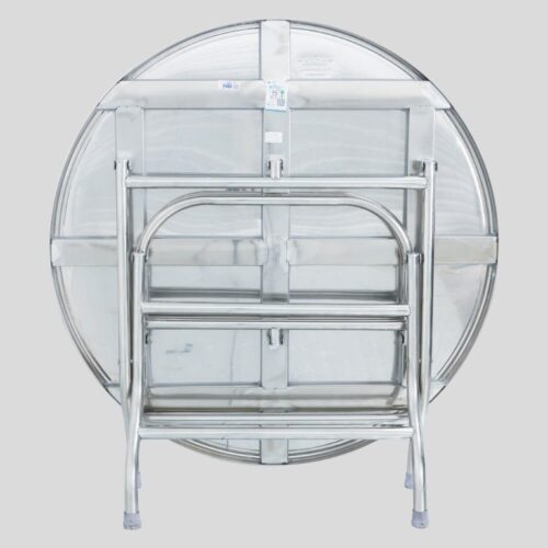 Combo Bàn inox FELIX 1m4 cạnh vuông + 10 Ghế đôn inox FELIX mặt 28 phi 19 inox chính hãng tại Cần Thơ
