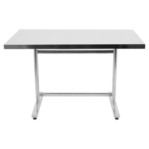 Combo Bàn inox Felix Otis chữ nhật + 8 Ghế cao super nhựa chính hãng tại Cần Thơ