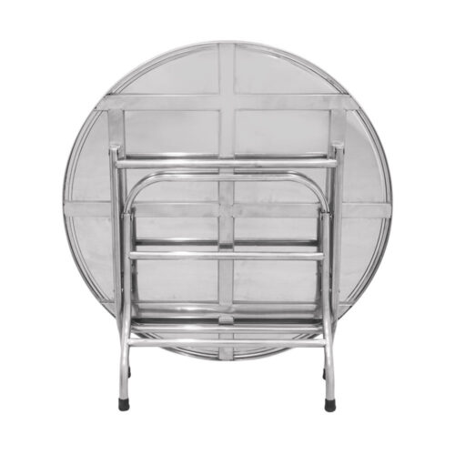 Combo Bàn inox WIN 1m2 4U cạnh vuông + 10 Ghế đôn inox DONA mặt 30 phi 19 201 inox chính hãng tại Cần Thơ