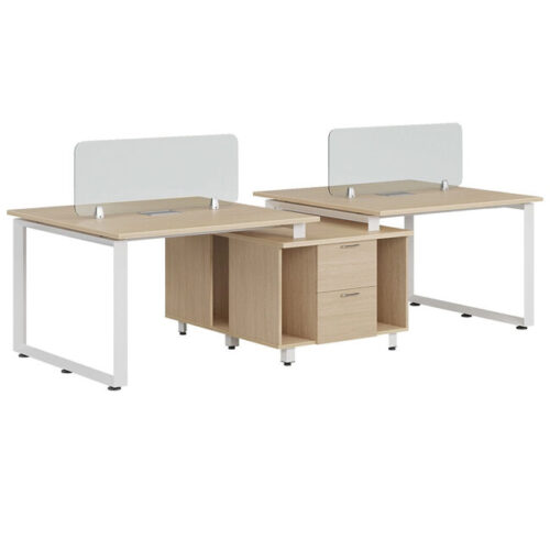 Cụm Bàn Làm Việc 4 Chỗ HRMD12