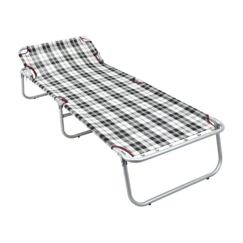 Giường lưới DELI sơn bạc nhôm