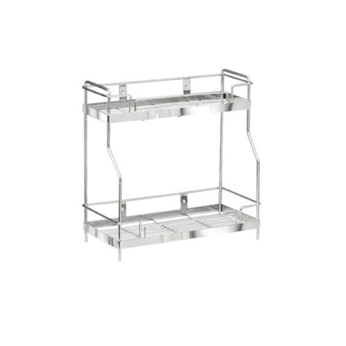 Kệ gia vị inox Deli la 2 tầng 304