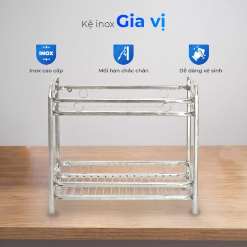 Kệ gia vị inox Win inox chính hãng tại Cần Thơ