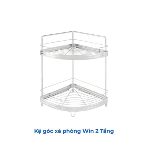 Kệ góc tường inox WIN chân đứng