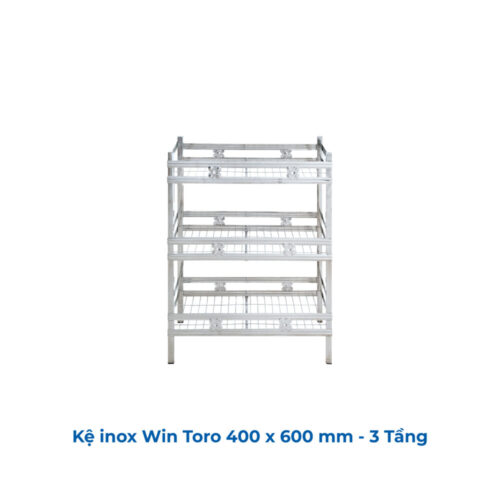 Kệ inox WIN TORO 400 x 600 mm