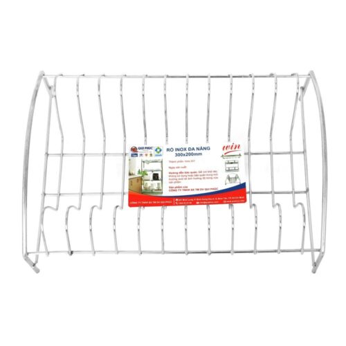 Rổ giá inox WIN đa năng 300x200mm inox chính hãng tại Cần Thơ