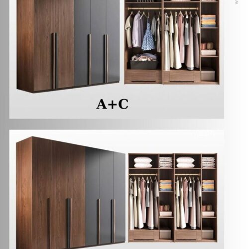 Tủ Áo MDF A+C và C+C