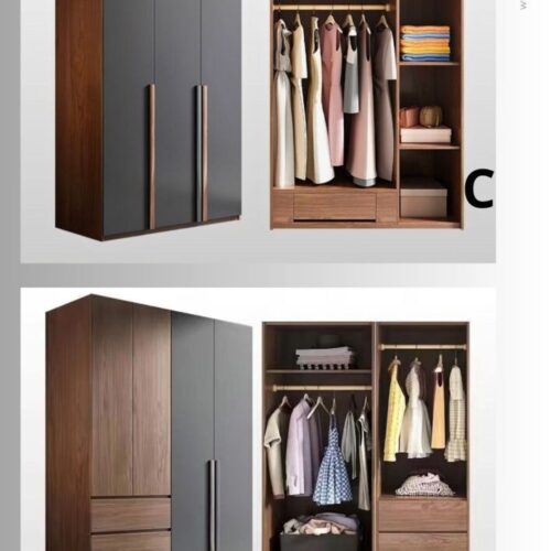 Tủ Áo MDF C và B+A - nội thất giá xưởng Cần Thơ, thiết kế theo yêu cầu