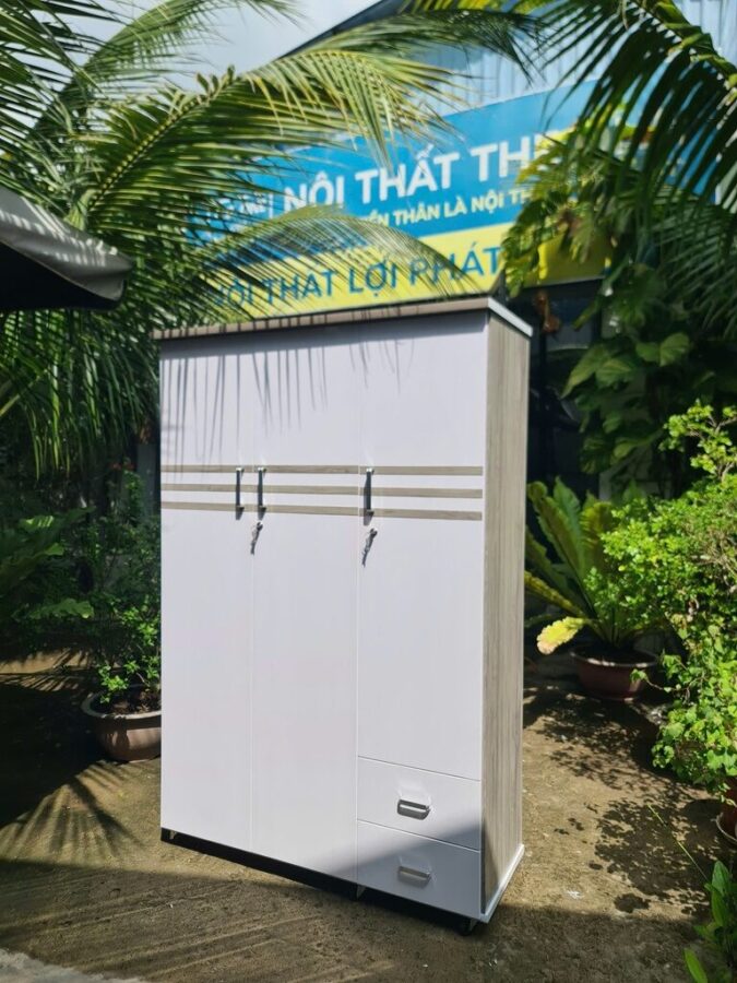 Tủ Áo Nhựa 1.25×1,85
