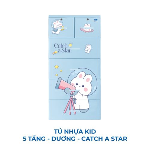 Tủ nhựa KID 5 tầng