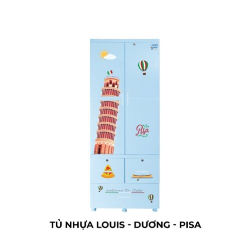 Tủ nhựa LOUIS 2 tầng