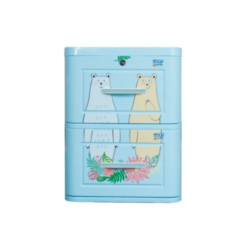 Tủ nhựa LUCKY 2 tầng