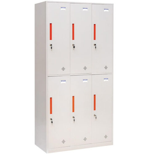 Tủ tài liệu sắt 6 khoang TU982-3KD